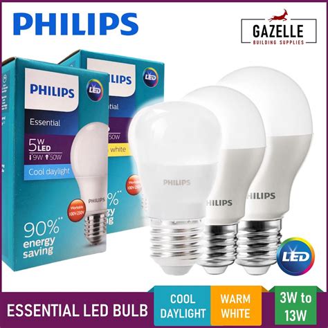 led lights price philippines|Philips Essential LED Light Bulb 5W – Cool Daylight .